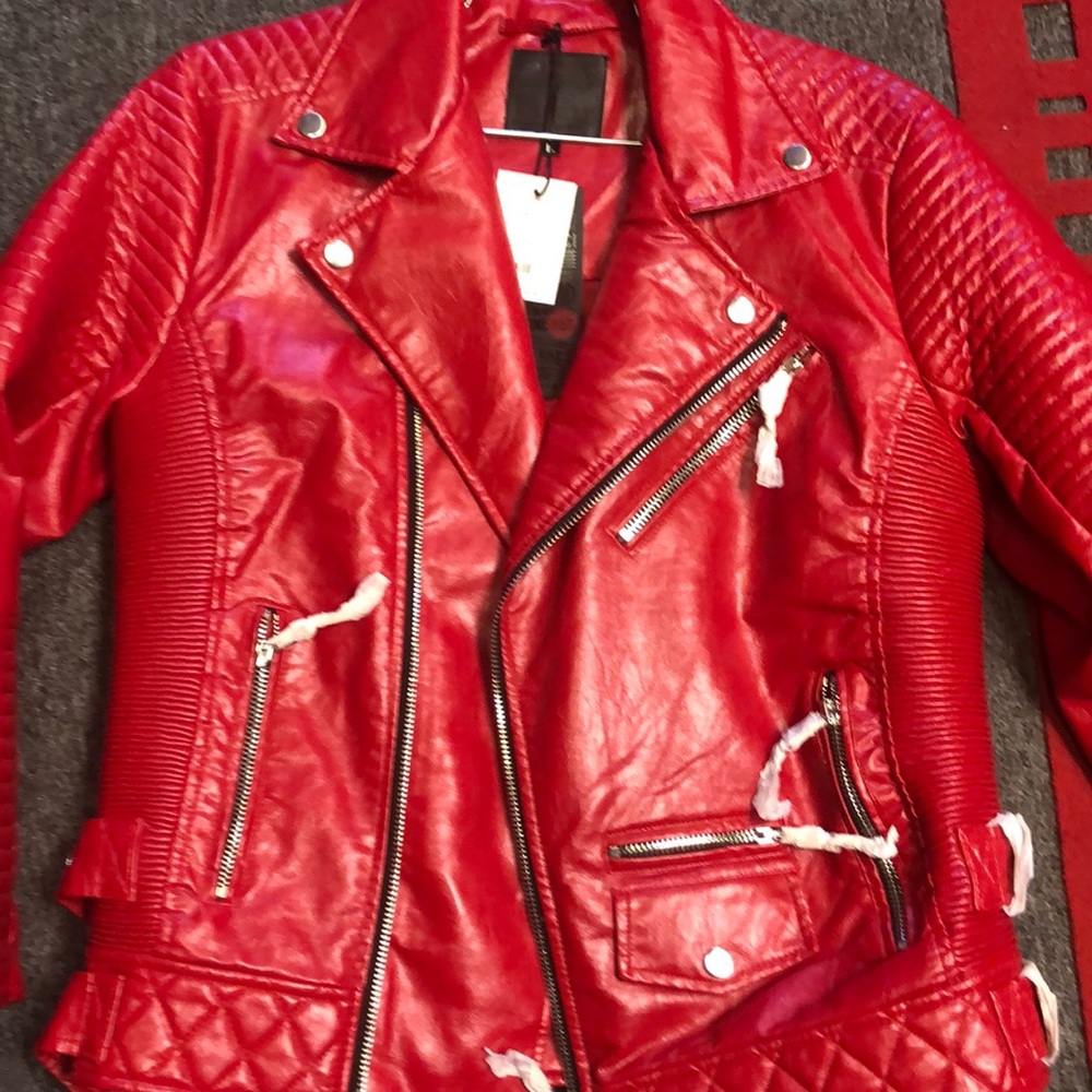 Men’s biker jacket sz s-med-lrg